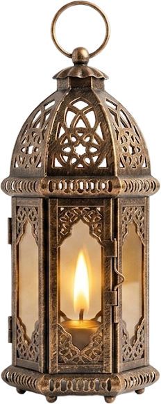 Decorative brass lantern